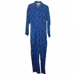 Diane Von Furstenberg Vintage 80's Jumpsuit Size 14